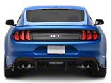 HDPE Rear Diffuser; Matte Black (18-23 Mustang GT; 19-23 Mustang EcoBoost w/ Active Exhaust)