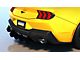 HDPE Rear Diffuser V1; Matte Black (2024 Mustang GT & EcoBoost w/o Active Exhaust)