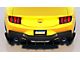 HDPE Rear Diffuser V1; Matte Black (2024 Mustang GT & EcoBoost w/o Active Exhaust)