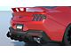 HDPE Rear Diffuser V1; Matte Black (2024 Mustang GT & EcoBoost w/ Active Exhaust)