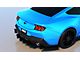 HDPE Rear Diffuser V2; Matte Black (2024 Mustang GT & EcoBoost w/o Active Exhaust)