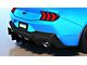 HDPE Rear Diffuser V2; Matte Black (2024 Mustang GT & EcoBoost w/o Active Exhaust)