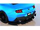 HDPE Rear Diffuser V2; Matte Black (2024 Mustang GT & EcoBoost w/o Active Exhaust)