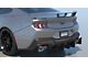 HDPE Rear Diffuser V2; Matte Black (2024 Mustang GT & EcoBoost w/ Active Exhaust)