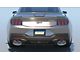 HDPE Rear Diffuser V2; Matte Black (2024 Mustang GT & EcoBoost w/ Active Exhaust)