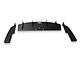 HDPE Rear Diffuser V3; Matte Black (18-23 Mustang EcoBoost w/o Active Exhaust)