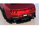 HDPE Rear Diffuser V3; Matte Black (2024 Mustang GT & EcoBoost w/o Active Exhaust)