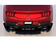 HDPE Rear Diffuser V3; Matte Black (2024 Mustang GT & EcoBoost w/o Active Exhaust)