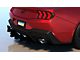 HDPE Rear Diffuser V3; Matte Black (2024 Mustang GT & EcoBoost w/o Active Exhaust)