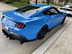 HDPE Rear Diffuser V3; Matte Black (2024 Mustang GT & EcoBoost w/ Active Exhaust)