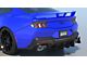 HDPE Rear Diffuser V3; Matte Black (2024 Mustang GT & EcoBoost w/ Active Exhaust)