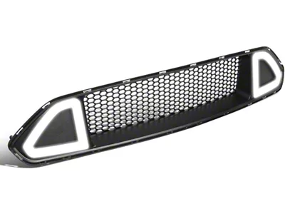 Honeycomb Mesh Upper Grille with LED DRL (18-23 Mustang GT, EcoBoost)