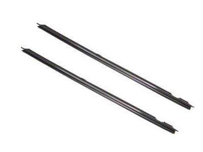 Inner Door Belt Weatherstrip Kit; Left and Right (81-93 Coupe, Hatchback)