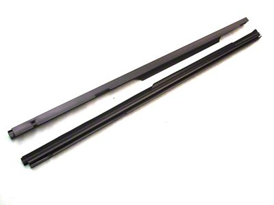 Inner Door Belt Weatherstrip Kit; Left and Right (94-04 Mustang)