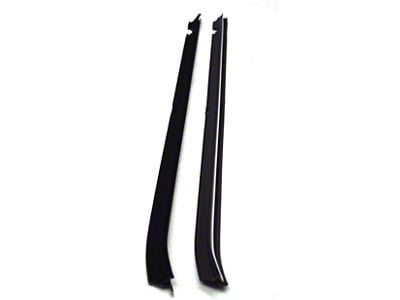 Inner Door Belt Weatherstrip Kit; Left and Right (88-93 Convertible)