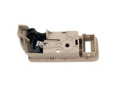 Interior Door Handle; Front Driver Side; Beige and Black (10-14 Mustang)