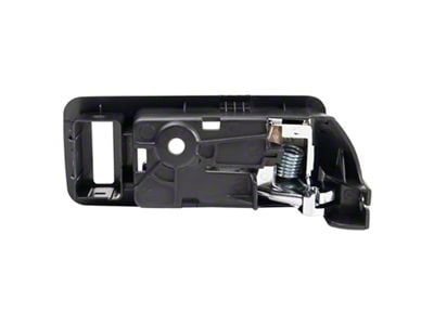 Interior Door Handle; Front Driver Side; Chrome and Black (06-14 Mustang w/ Side Impact Package)