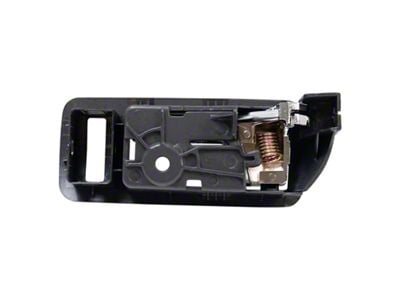 Interior Door Handle; Front Passenger Side; Chrome and Black (06-14 Mustang w/ Side Impact Package)