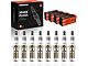 Iridium and Platinum Spark Plugs; Set of 8 (03-04 Mustang Cobra; 07-12 Mustang GT500)