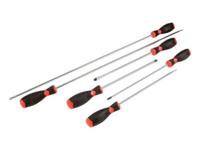 Jumbo Screwdriver Set; 6-Piece Set