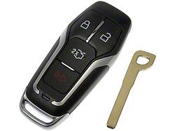 Keyless Entry Remote; 4-Button (15-17 Mustang w/o Remote Start)