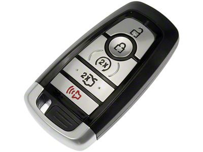 Keyless Entry Remote; 5-Button (18-23 Mustang w/ Remote Start)