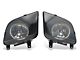 LED Halo Factory Style Headlights; Matte Black Housing; Smoked Lens (05-09 Mustang w/ Factory Halogen Headlights, Excluding GT500)