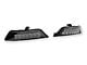 LED Sequential Switchback Turn Signals; Gloss Black (15-17 Mustang GT, EcoBoost, V6)