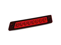 LED Third Brake Light; Red (87-93 Mustang LX Hatchback w/ OEM Spoiler)