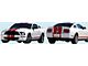 Lemans Racing Stripes; Performance White (07-09 Mustang GT500)