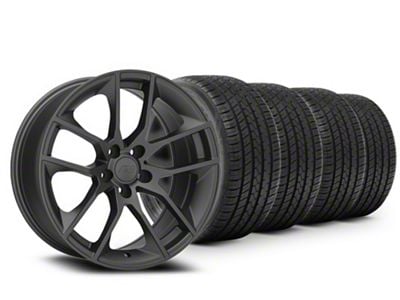 20x8.5 Magnetic Style Wheel & Lionhart All-Season LH-Five Tire Package (10-14 Mustang)