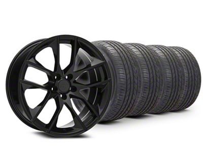 20x8.5 Magnetic Style Wheel & Atturo All-Season AZ850 Tire Package (15-23 Mustang GT, EcoBoost, V6)
