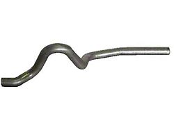 Mandrel Bent Tail Pipe; Passenger Side; 2.50-Inch (96-98 Mustang GT, Cobra)