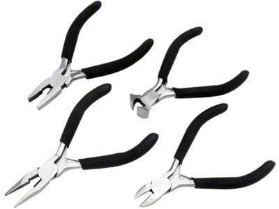 Mini Set Pliers; 4-Piece Set