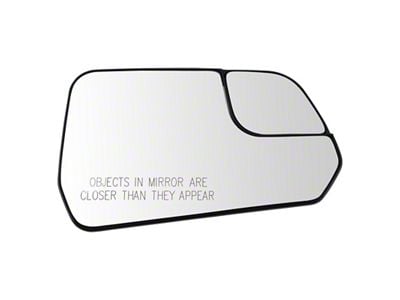 Mirror Glass; Passenger Side (15-20 Mustang)