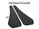 Mud Flaps; Front; Carbon Flash Metallic Vinyl (05-09 Mustang GT, V6)