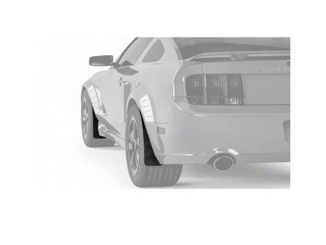 Mud Flaps; Front and Rear; Urban Camo Vinyl (05-09 Mustang)