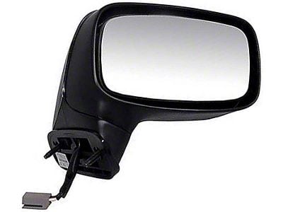 OE Style Powered Mirror; Black; Passenger Side (87-93 Mustang Convertible)