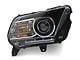 OE Style Projector Headlight; Black Housing; Clear Lens; Passenger Side (13-14 Mustang)