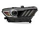 OEM Style Headlight; Black Housing; Clear Lens; Passenger Side (15-17 Mustang; 18-22 Mustang GT350, GT500)