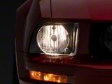 OEM Style Headlights; Black Housing; Clear Lens (05-09 Mustang w/ Factory Halogen Headlights, Excluding GT500)