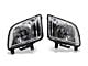 OEM Style Headlights; Chrome Housing; Clear Lens (05-09 Mustang w/ Factory Halogen Headlights, Excluding GT500)