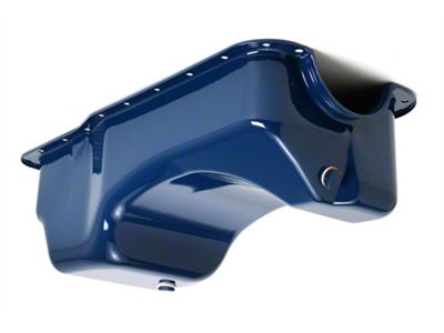 OEM Style Oil Pan-Ford Blue (83-93 5.0L Mustang w/ Factory Front Sump)