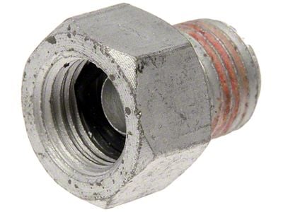 Oil Cooler Tube Connector; 1/4-Inch Male to 1/2-Inch Female (80-04 Mustang)