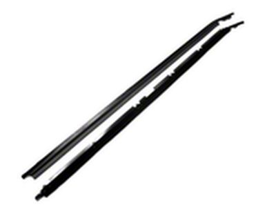 Replacement Outer Door Belt Weatherstrip; Driver and Passenger Side (79-86 Mustang Coupe, Hatchback)