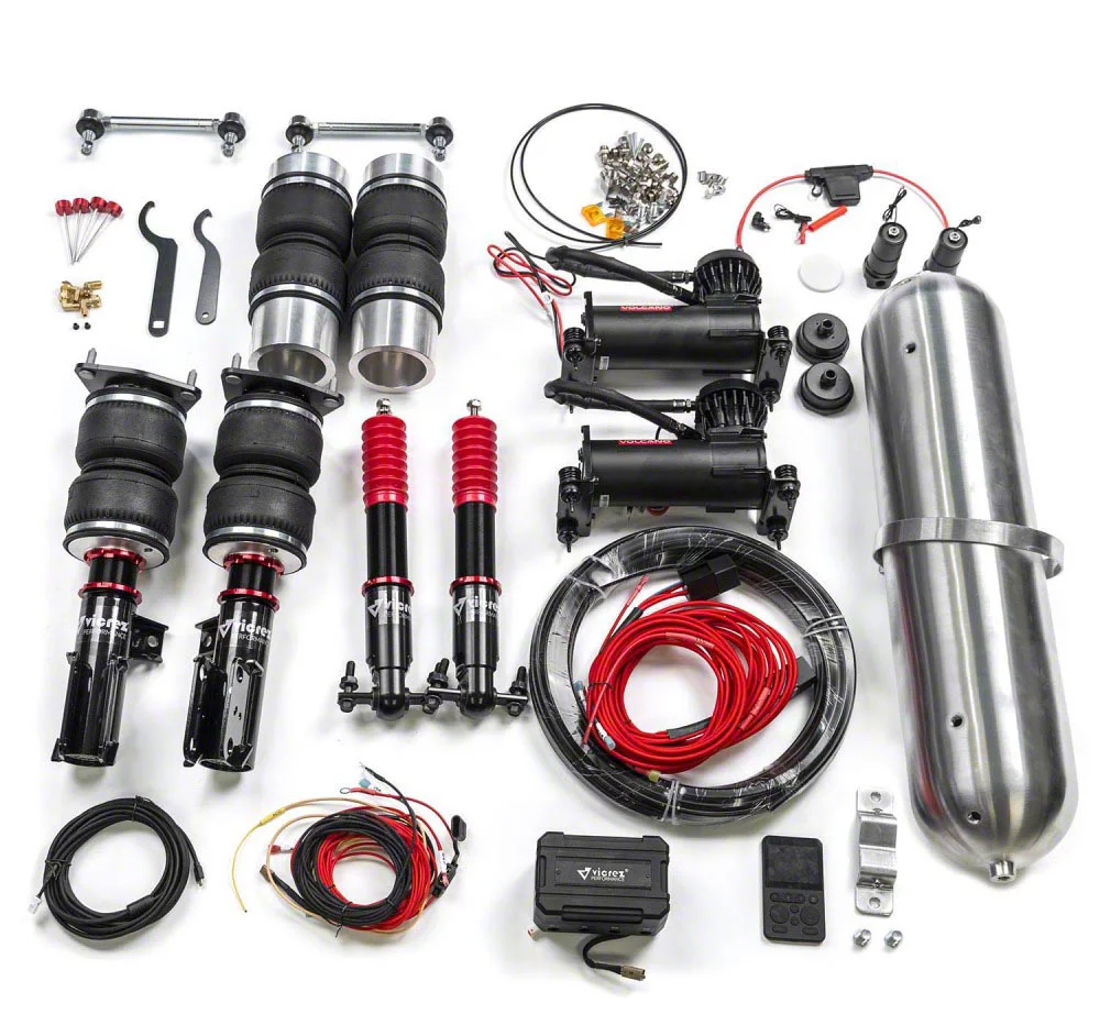 Mustang Performance Complete Air Ride Suspension Kit with Management ...