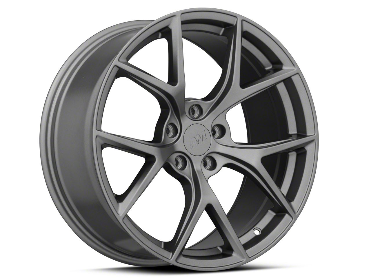 Mustang Performance Pack 2 Style Charcoal Wheel; 19x8.5; 30mm Offset (15-23  Mustang GT, EcoBoost, V6) - Free Shipping