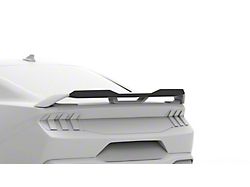 NYTOP Performance Pack Wing Gurney Flap; Matte Carbon (2024 Mustang w/ Performance Pack Rear Spoiler)