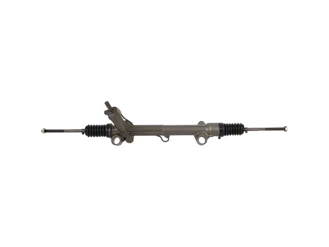 Power Rack and Pinion; Quick Ratio; Black (79-93 Mustang)