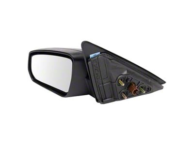 Powered Mirror; Textured Black; Driver Side (2010 Mustang)